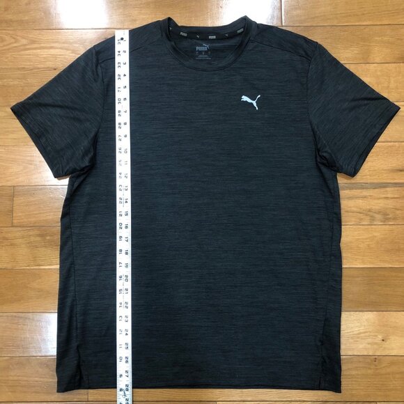 Puma Mens Black Short Sleeve Performance T-Shirt Size Large - Picture 4 of 7